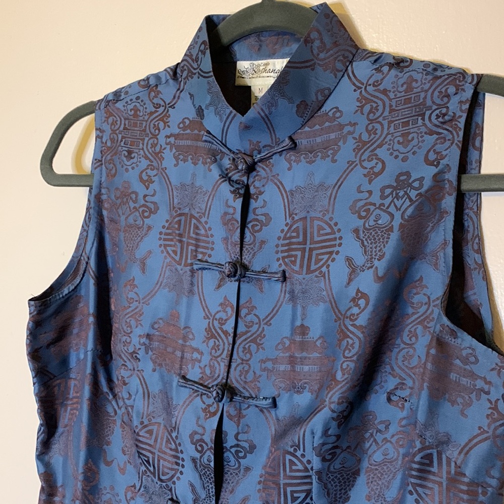 Little Shanghai silk top